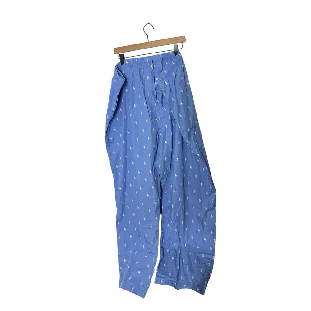 Polo Ralph Lauren Men's Size 4XT Lounge‎ Pajama Pants Blue With Pony Logo
